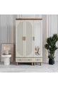 Armoire Milen 3 portes avec tiroirs  % MDF