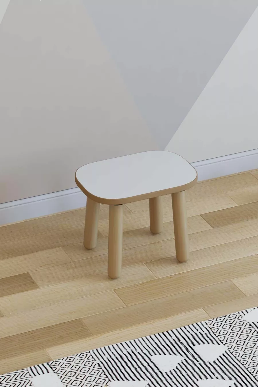 Tabouret pour enfants - Siège pour enfants - Tabouret en bois - Tabouret Montessori