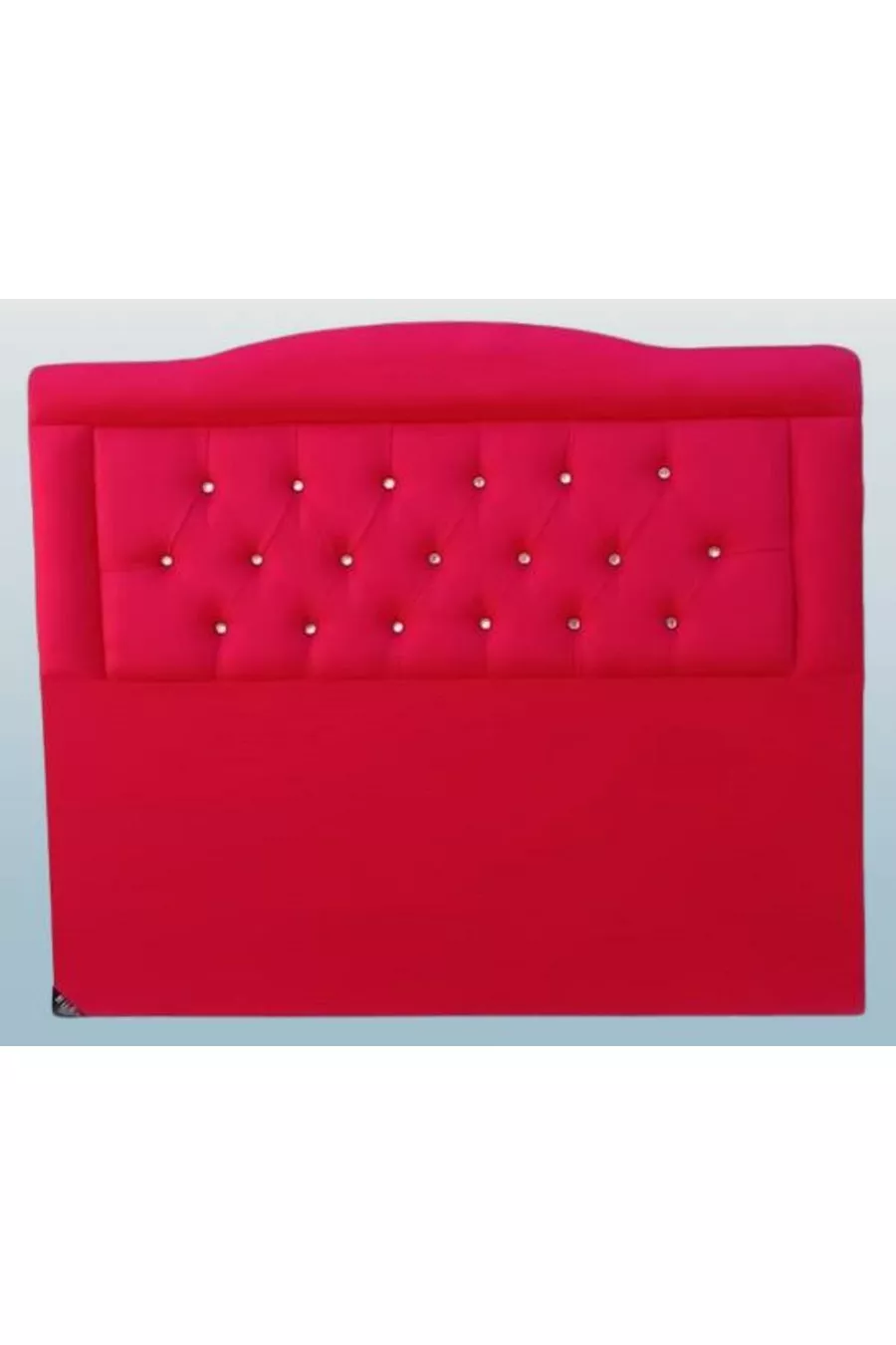 Titre DK Double  Rouge Tissu Baby Face Rembourré Matelassé Fait Main
