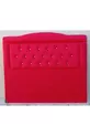 Titre DK Double  Rouge Tissu Baby Face Rembourré Matelassé Fait Main