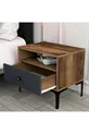 Commode Variant Lisbonne - Noyer / Anthracite
