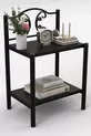 Mais Retro Commode en métal forgé noir