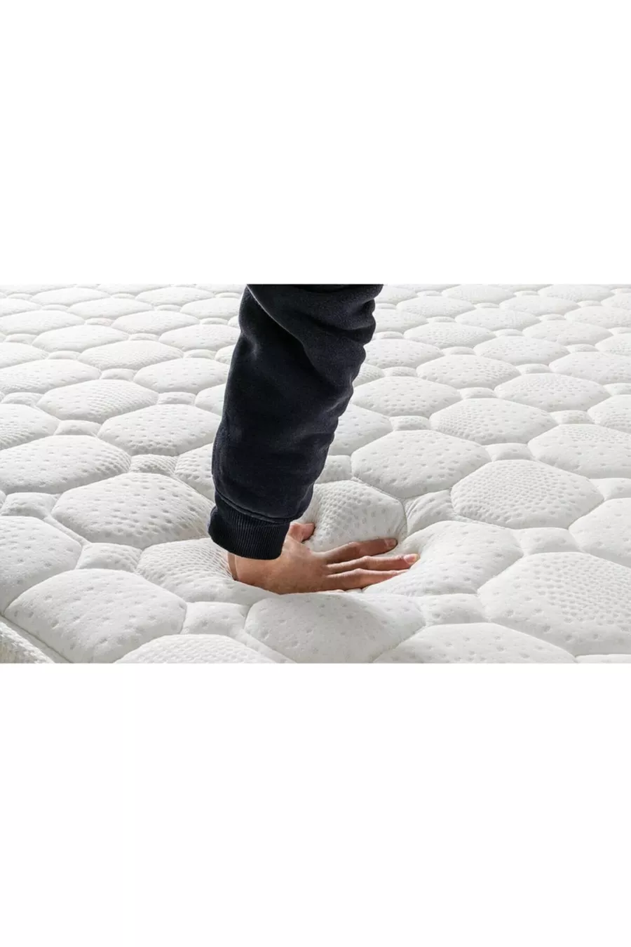 Matelas double ultra-orthopédique à ressorts ensachés