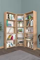 BIBLIOTHÈQUE D'ANGLE LARGE MONTESSORI EN PIN ATLANTIQUE