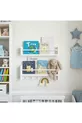 Étagère et bibliothèque Montessori en MDF blanc, 2 pièces