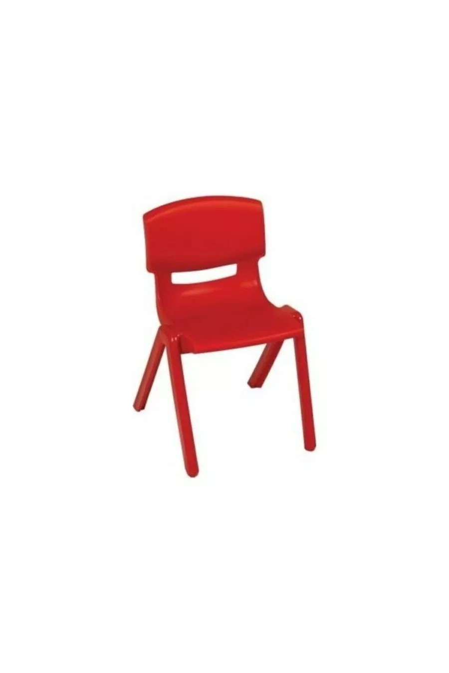 Chaise d'enfant originale rouge