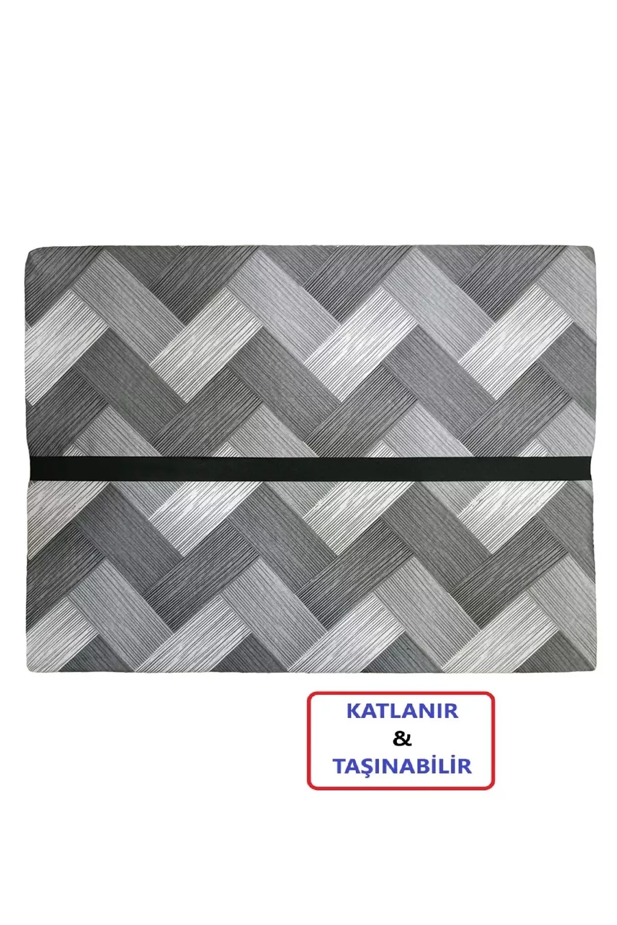 Lit pliant simple en mousse 8 cm Gris, matelas pliant épais en mousse GRIS