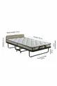 Niron Supreme Lit Pliable de Luxe et Cadre de Lit Lit Pliable Simple et Double