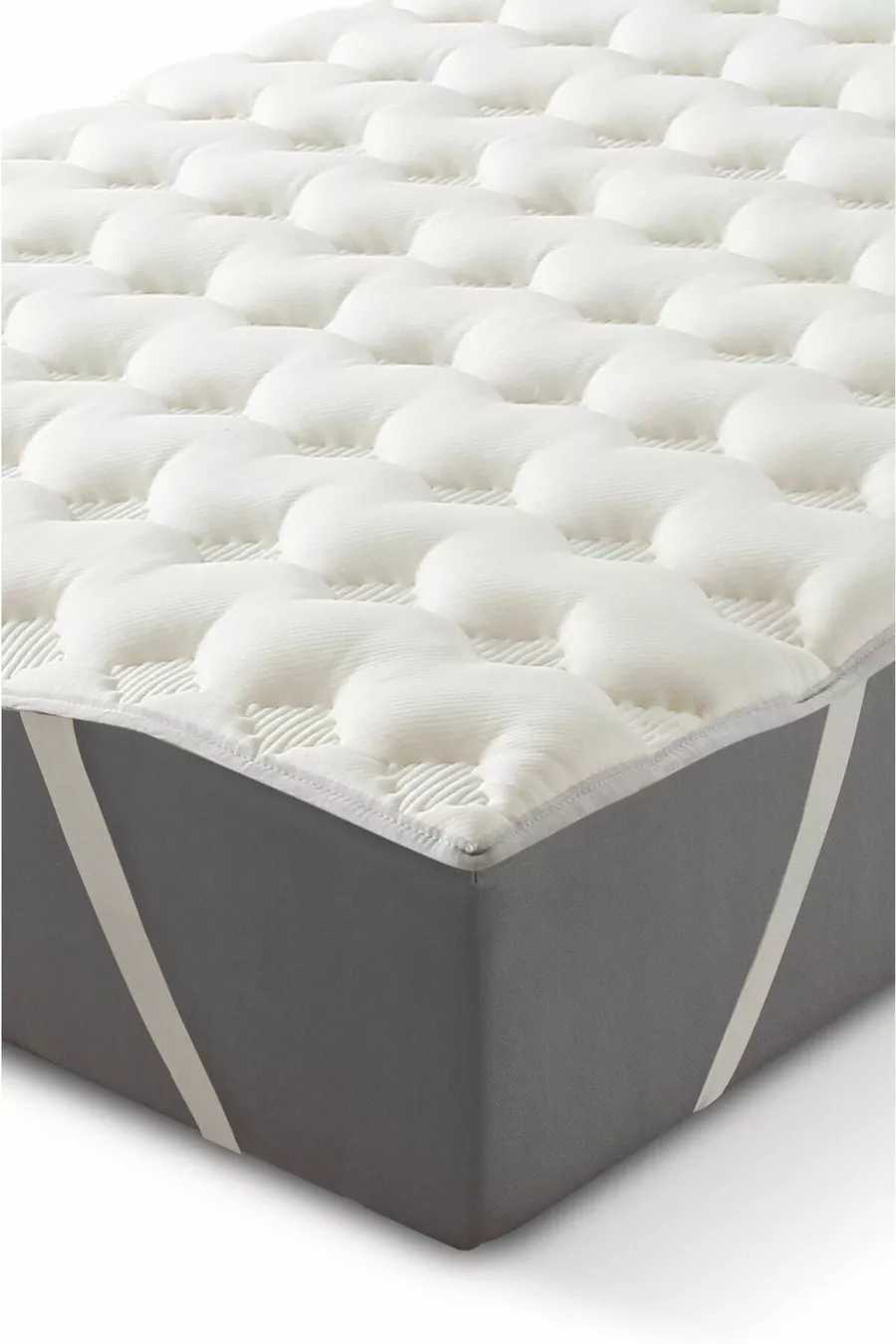 Topper 0,9 - Thérapie par massage - Matelas surmatelas doux 3D - Protège-matelas de sommeil - 3 cm