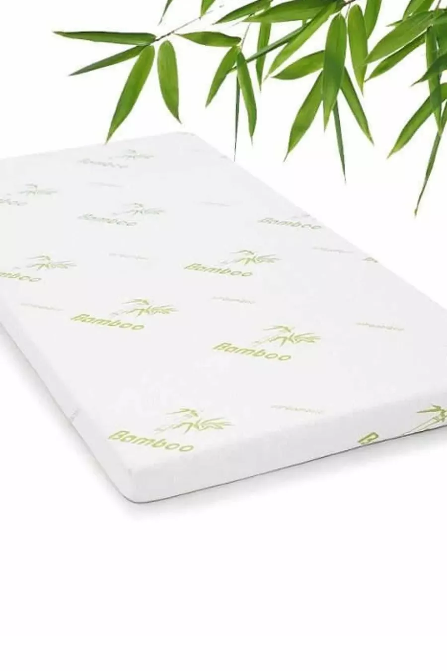 Matelas de Parc de Jeu Bambou Visco Cm Lit Berceau Panier Matelas Visco