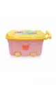 Boîte à jouets à roulettes - Rose - Lt