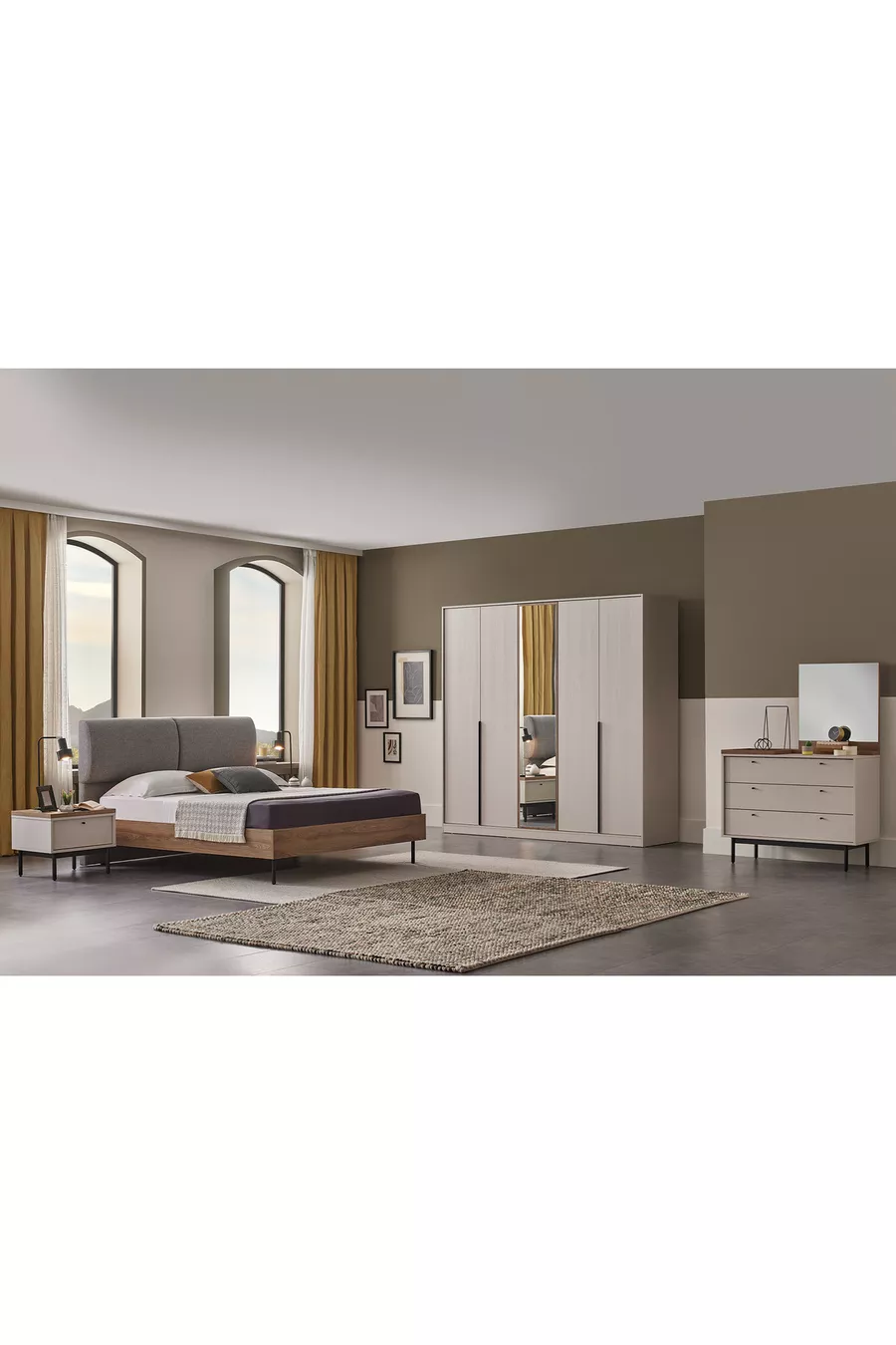 Ensemble de chambre à coucher Loreto