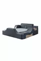 Lit intelligent avec massage et modules Sunshine TV, anthracite