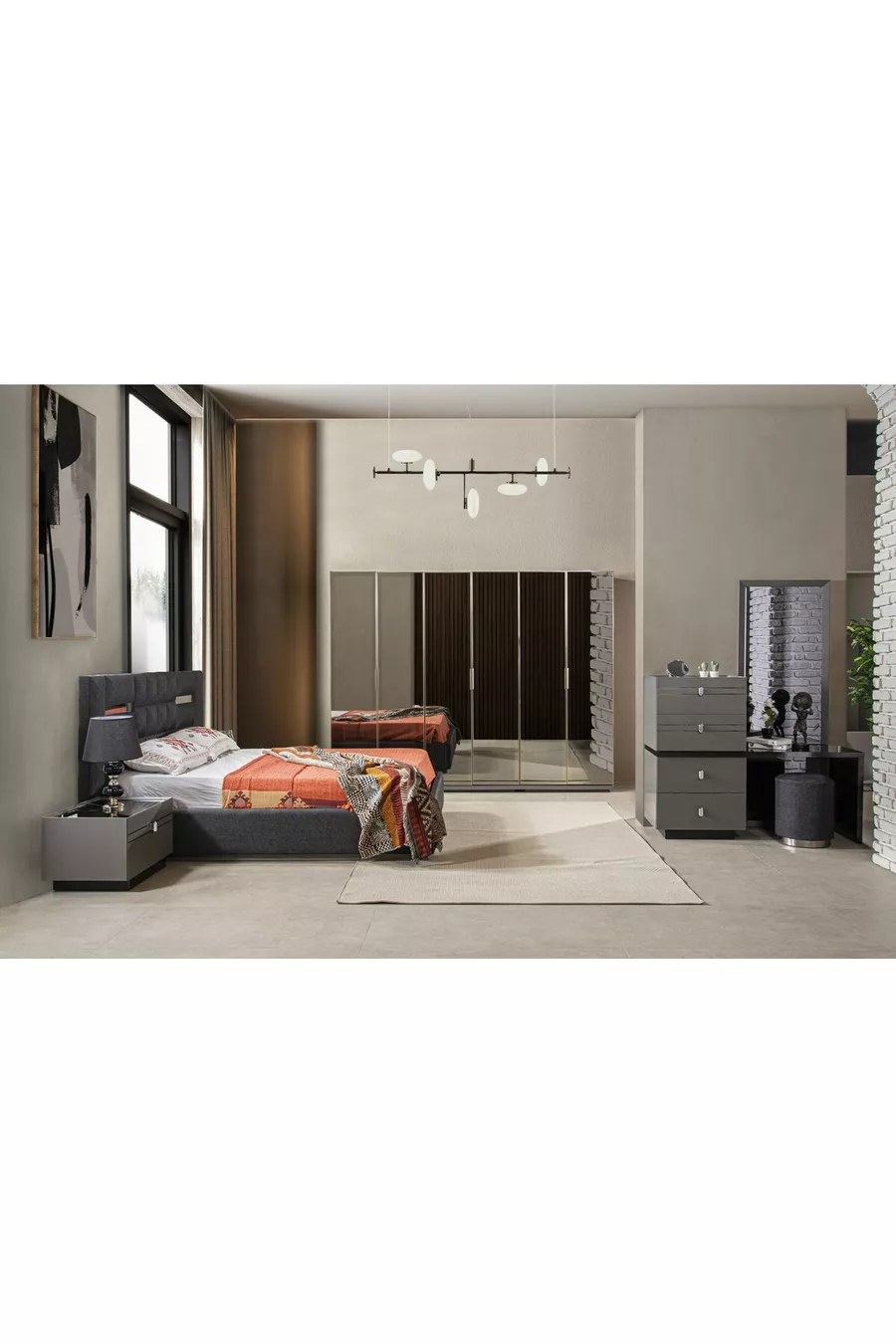 ENSEMBLE DE CHAMBRE TESLA 6 PORTES