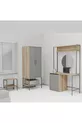 Ensemble de meubles d'hôtel Modulago Midi Anthracite Noyer
