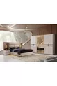 CHAMBRE À COUCHER EMİR AVEC LED ET SOCLE EN MDF