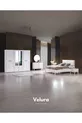 Ensemble de chambre à coucher en bois (Armoire + Commode + Table de chevet + Lit)