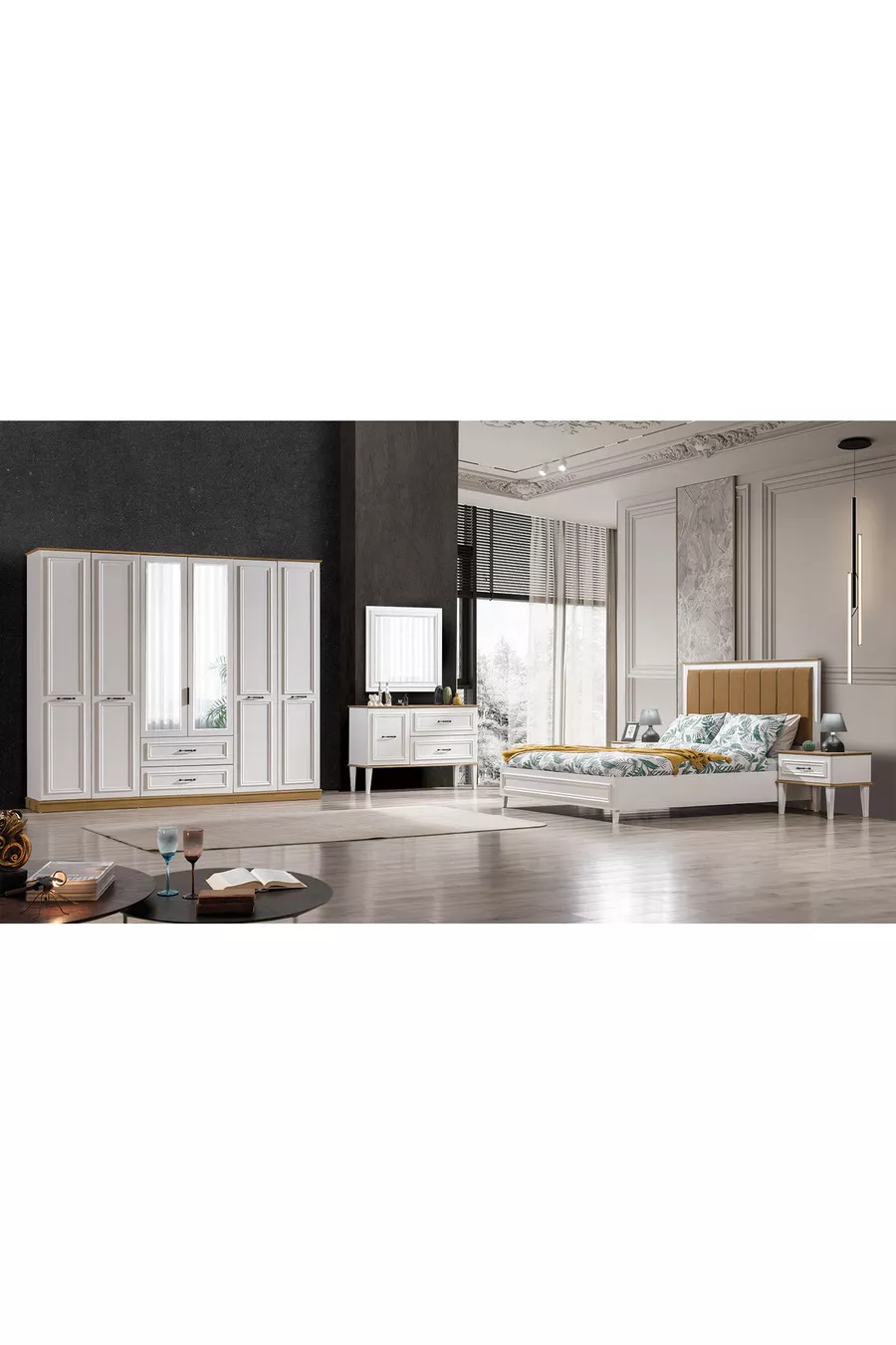 Ensemble de chambre à coucher Athènes