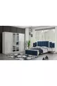 Ensemble de chambre à coucher Erva à base de MDF