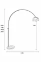 Lampadaire Design Moderne Col de Chameau