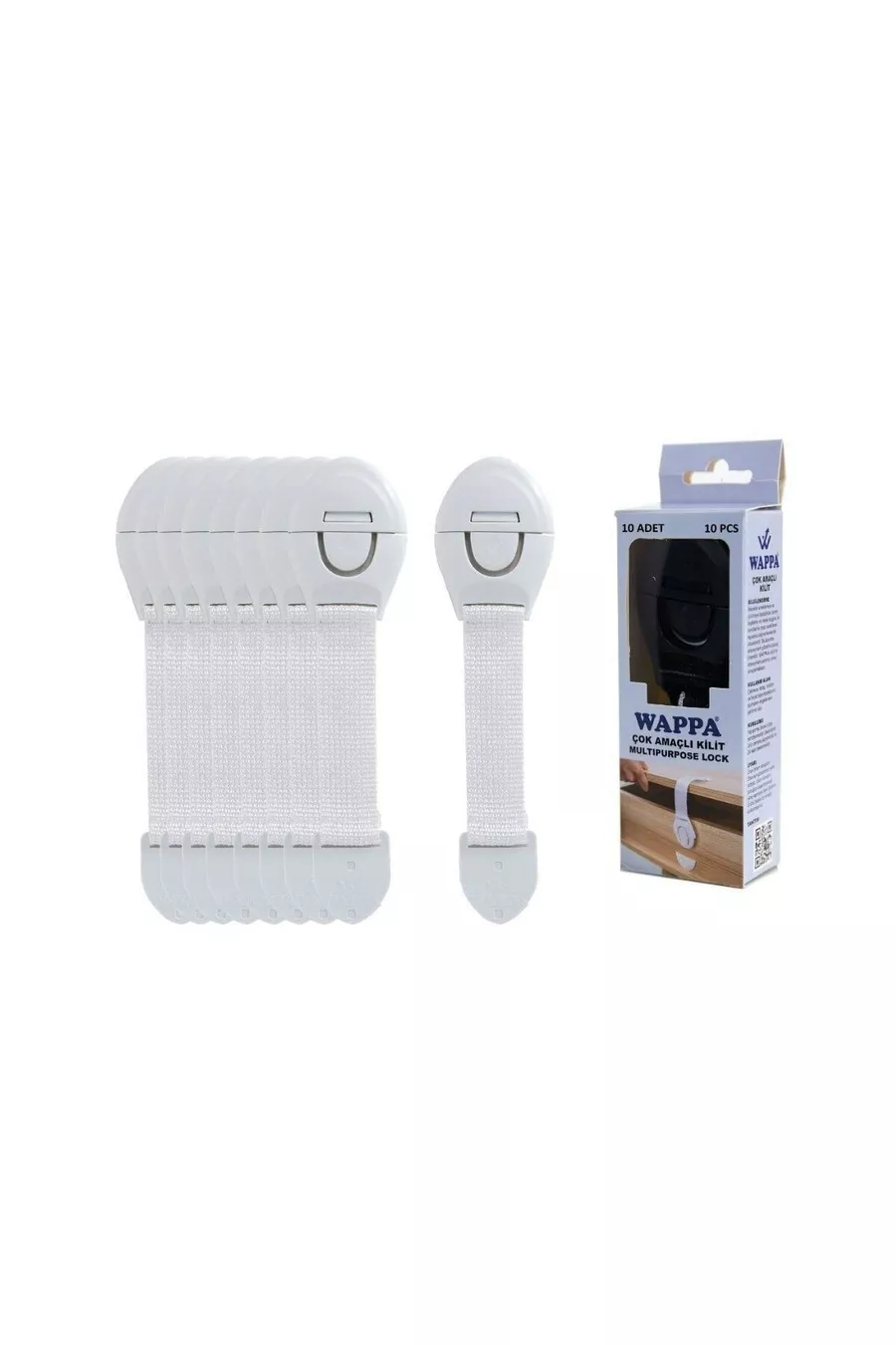 Ensemble de sécurité pour enfants et bébés,  serrures de tiroir, 4 protections d'angle, 6 protections de prise