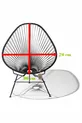 Chaise d'extérieur en osier Egg Acapulco