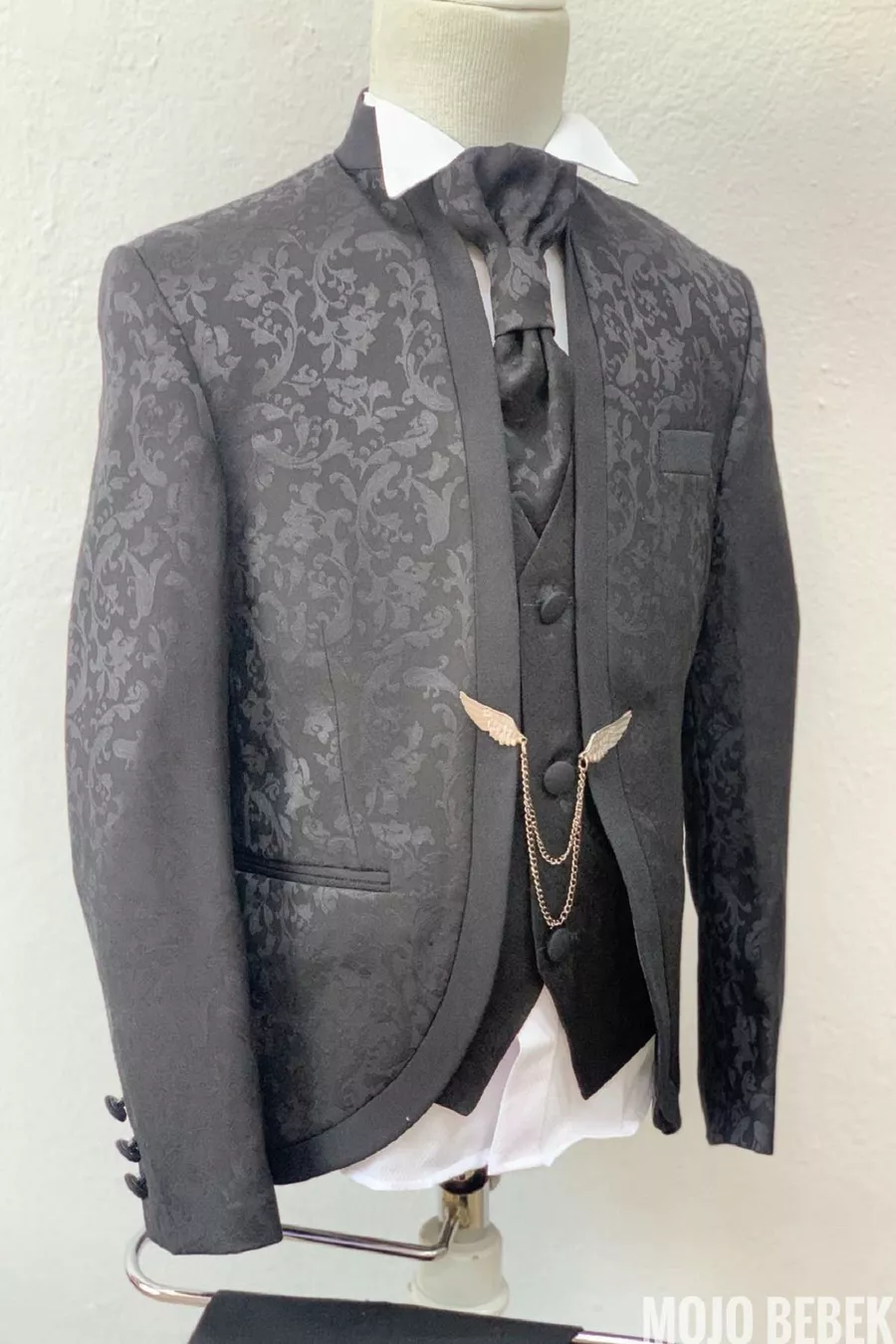 Ensemble de costume de garçon Mogi  Noir
