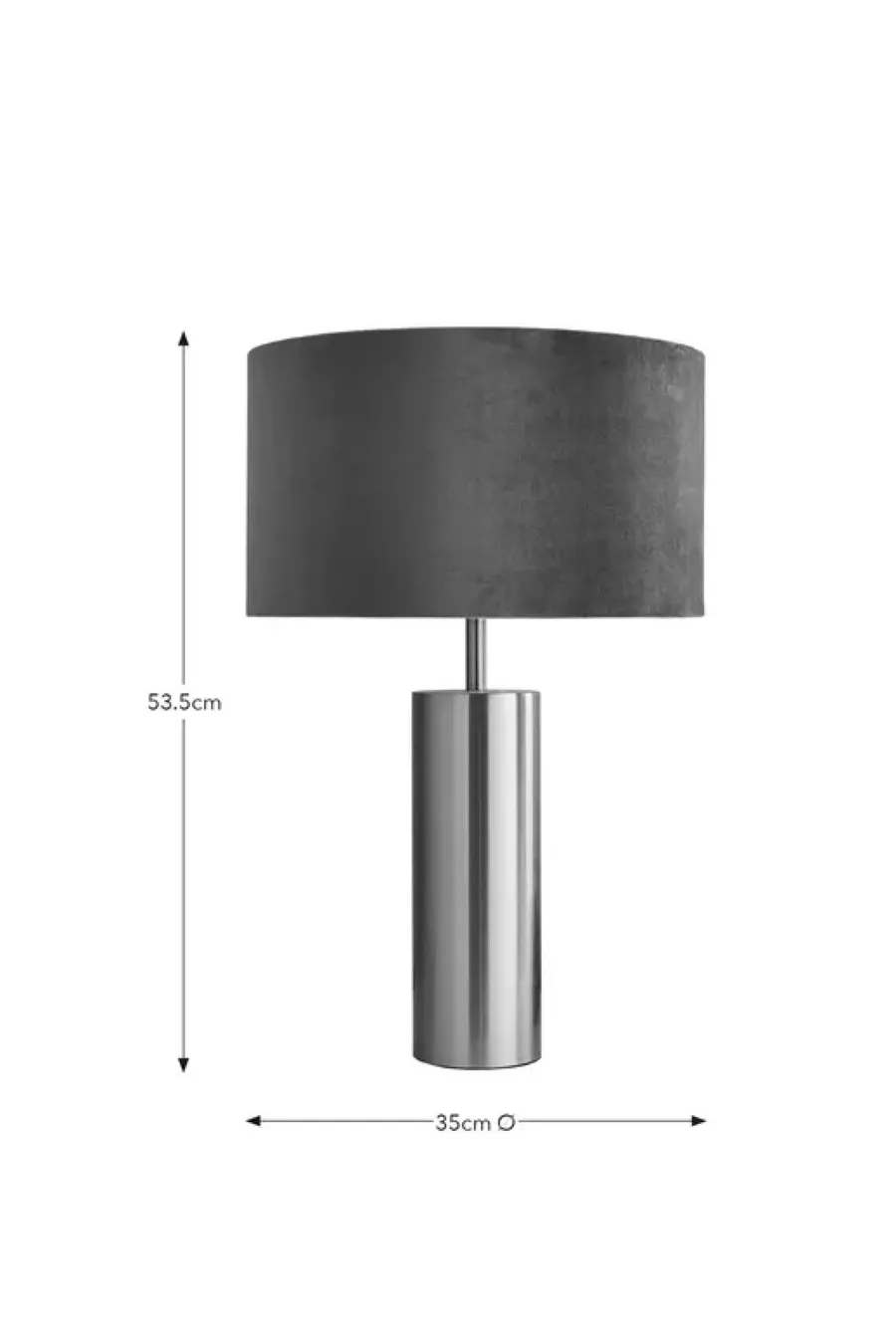 Lampe vintage avec abat-jour vert kaki en velours